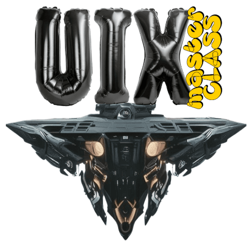 An image of the UiX Masterclass Logo Design.